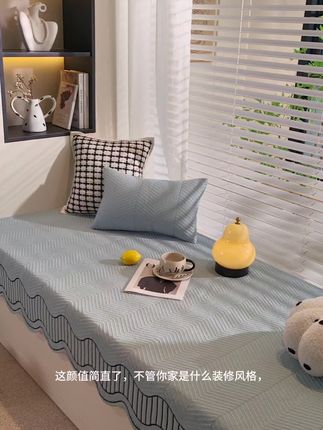 超有质感的飘窗垫,可机洗.收纳方便,给家安排起来吧!#飘窗垫#软装#居家好物
