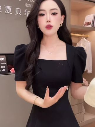 #浪漫法式仙女裙 #优雅气质