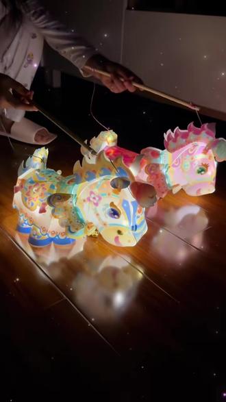 2026马年专属国潮小马灯笼!DIY手工超简单 白天萌趣晚上炫彩,新年氛围感直接拉满✨还可以做孩子的手工作业#手工diy #新年手工 #灯笼手工 #亲子手工 #发光灯笼