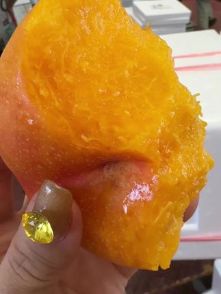 这个大蟠桃 绝了🍑#好吃的东西要吃进肚子里 @烟台滨水商贸有限公司