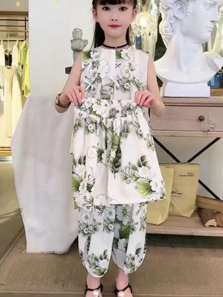 #夏季穿搭 #高品质童装 #谁穿谁好看 #甜美穿搭 #生女儿就要这样穿