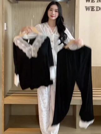 #睡衣家居服 #每日分享 #约会穿搭 #温柔穿搭 #慵懒风穿搭