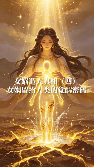 女娲留给人类的觉醒密码 女娲早已为人类埋下灵魂觉醒密码,就藏在我们自己身上。神话从不是传说,是被封存的星际真相与上古记忆。河图洛书、太极八卦、中医打坐,都是女娲留给后人的觉醒解锁钥匙。#女娲造人#宇宙真相#星际种子#元神觉醒 #伏羲女娲 #神女的觉醒