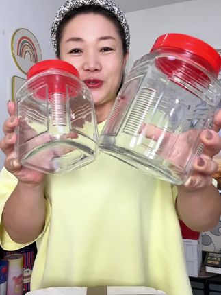 9.9到手两个玻璃密封罐#好物推荐🔥 #密封罐 #玻璃密封罐