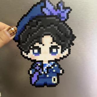 没抢到票,就这样哄自己🥹托马斯,演出顺利!#王俊凯 #趁世界还年轻 #拼豆