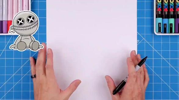 哇草人怎么画?跟着我来试试! #每天更新简笔画 #卡通人物 #一起学画画 #每日一画