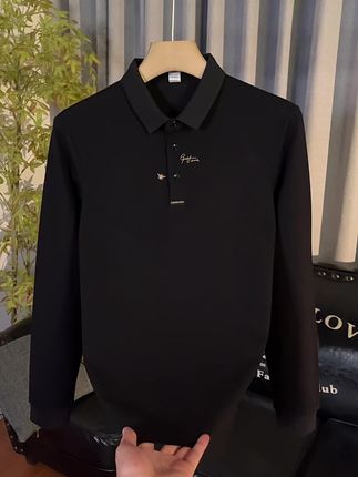 如果秋冬不知道穿什么,穿polo衫一定是帅气有气质的!#品质男装 #男士穿搭 #高端男装 #男生穿搭 #polo衫穿搭