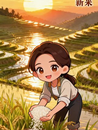 地地道道的贵州梯田农家大米,2025年的新米,喜欢的拍一单试一下#记录真实生活#我的乡村生活#大米#长粒香大米