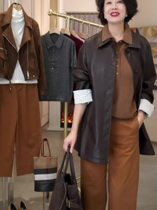 韩版宽松中长款休闲百搭外套#时尚外套#精致优雅 #面料舒适透气 #洋气百搭