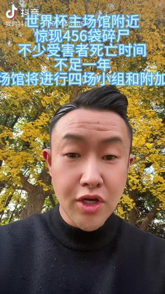 #热点 世界杯场馆附近惊现456袋碎尸