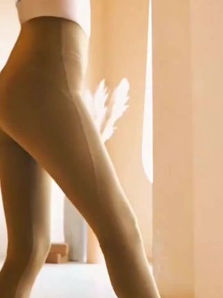山羊绒秋冬女士打底裤高腰秋裤保暖裤修身贴身显瘦紧身新疆长绒棉