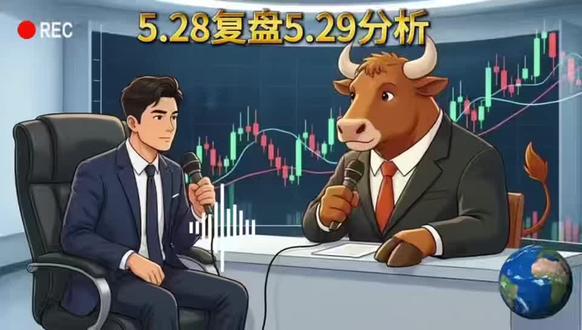 复盘啦,5.28复盘和5.29走势分析#这就是所谓的牛市 #牛市心态