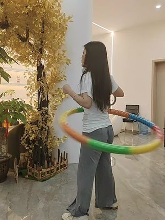 呼啦圈3-4-8-10斤呼啦圈腰部运动锻炼不伤腰大号加厚泡棉#呼啦圈#呼啦圈摇起来#摇出小蛮腰#居家锻炼#好物推荐
