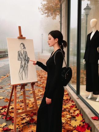 #复古穿搭 #优雅气质 #女神范 #穿搭 #秋季搭配