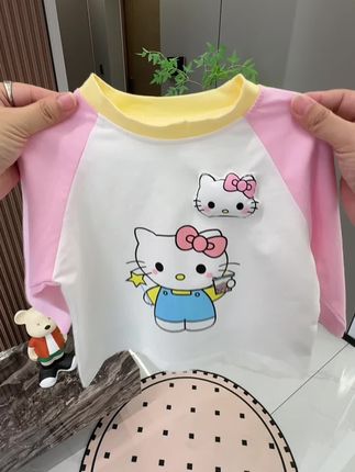 小码才只要这个价格,就能到手一件甜美又可爱的长袖小T恤,胸前的卡通图案小朋友都可喜欢了,妈妈们赶紧给孩子带回家试试#母婴好物 #高品质童装 #宝妈推荐 #便宜又好穿 #女童长袖t恤