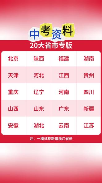 中考资料 一本【中考五年真题汇编/一模预测卷】地区专版7科合订初三复习cz#一模预测卷 #中考备考 #地区专用资料 #真题汇编资料 #预测卷资料