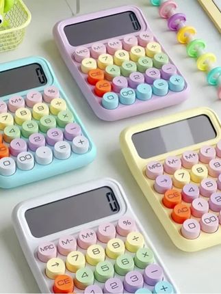 网红多巴胺色系显示多功能数字可爱财务办公计算机儿童学生静音 #网红多巴胺色系显示多功能数字可爱财务办公计算机儿童学生静音#网红多巴胺色系显示多功能计算器#计算器 #计算器推荐学生