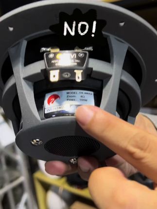 惠威D6.8MKII中低音喇叭!发烧单元!#音响发烧友 #发烧hifi #发烧友