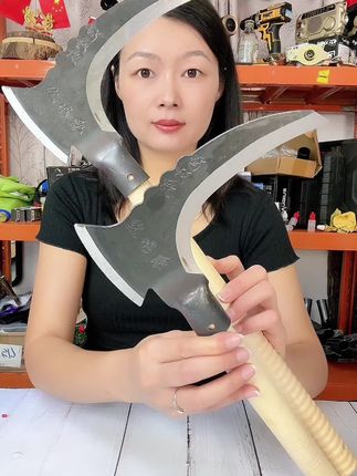 #镰刀 #双砍镰刀 #砍柴刀 #农用工具 #超便宜超划算