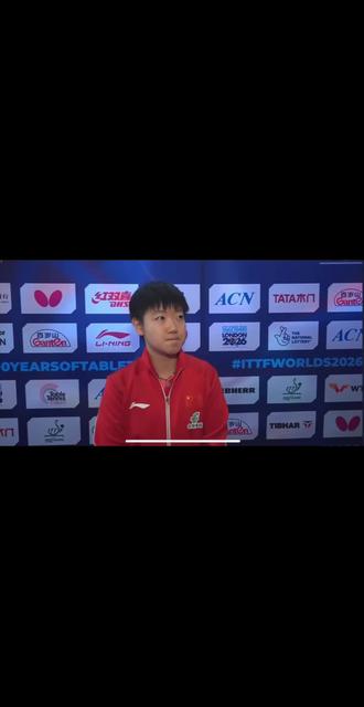 孙颖莎: 放低心态,迎接挑战,全力以赴
决赛加油#孙颖莎 #中国队加油 #必胜