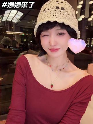 彩色的晶晶石戴在脖子上,好透好闪!#娜娜来了#huikena #时尚饰品 #小众首饰 #优雅气质