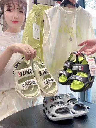 #儿童凉鞋 #男童凉鞋 #男童沙滩鞋 #男童拖鞋 #儿童拖鞋