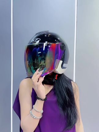全新升级秋冬盔!双镜片加夜行镜片,防雾保暖防晒!下单再送可拆卸围脖#头盔 #电动车头盔