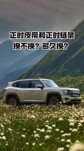 正时皮带和正链条换不换?多久换? #汽车知识#行车安全 #汽车保养与维修 #汽车人共创计划 #汽车维修