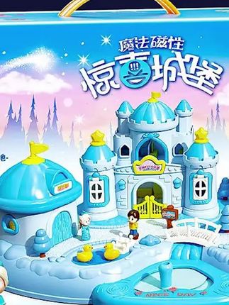 郝劭文推荐玩具女孩子磁力过家家女童艾爱莎公主3城堡4生日礼物6岁5宝宝#玩具 #城堡玩具 #磁力玩具 #磁力城堡玩具 #生日玩具