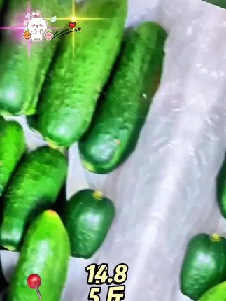 #营养美味又健康 水果黄瓜#绿色食品  #黄瓜 #水果黄瓜 #快来一起尝个鲜