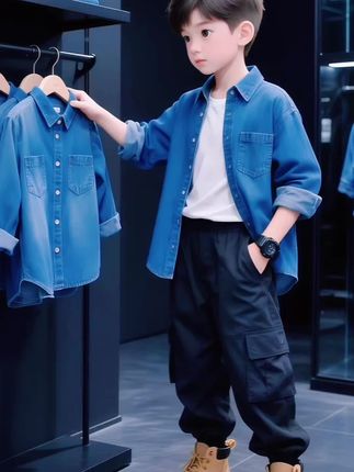 巨高品!上身巨百搭巨好看!刷到真的闭眼入啊! #萌娃穿搭 #秋装新款 #潮童必备#童装新款#萌娃穿小码到手才十来块