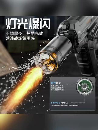 #高速连发水枪 #酷炫 #电动水枪 #玩具 #水枪大战