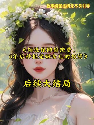 接上文~《领低保即偷班费,6年后秒拒老班儿子的投资》小说 ~ 孙启明王丽~后续完整版大结局来啦。#领低保即偷班费6年后秒拒老班儿子的投资后续 #领低保即偷班费6年后秒拒老班儿子的投资 #领低保即偷班费6年后秒拒老班儿子的投资大结局 #孙启明王丽 #领低保即偷班费6年后秒拒老班儿子的投资完结