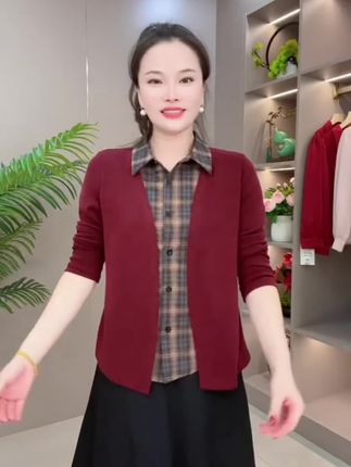 #谁穿谁好看 #妈妈穿搭 #面料舒适透气 #显高显瘦 #穿出高级感