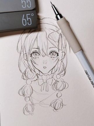 依旧是蓝果 #蓝果绘画铅笔2.0 #手绘 #绘画 #日常摸鱼 #草稿流