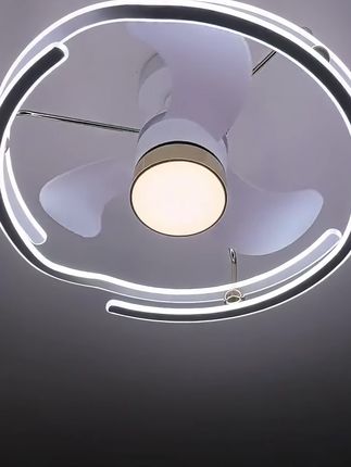 餐厅吊扇灯变频风扇灯正反转家用一体新款轻奢卧室简约LED节能亮#灯具安装 #上热门🔥 #好物分享