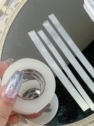 提拉胶带面部瘦脸贴化妆小脸贴脸贴cos小鼻贴#提拉胶带 #瘦脸贴纸