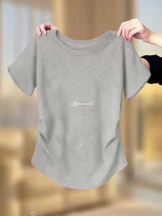 #圆领短袖#修身显瘦#百搭上衣 #设计感#爆款热卖中