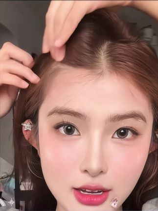 细软塌 想要高颅顶的姐妹赶紧来学这个夹法!谁加夹谁好看!#美出新高度 #发型教程 #发卡 #好物推荐🔥