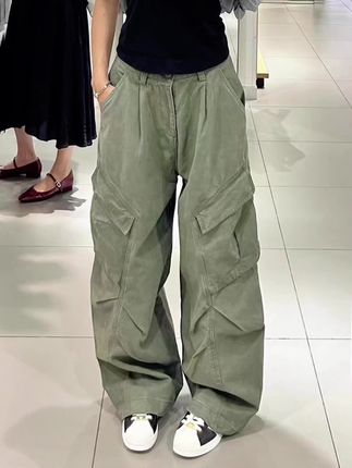 NOMIO美式复古工装裤夏季口袋解构设计感裤子直筒宽松阔腿裤男女#穿搭分享 #每日分享 #强烈推荐 #ootd穿搭 #穿搭技巧
