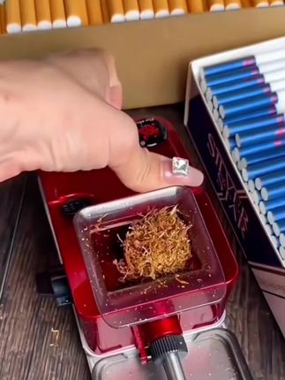 新升级款5.5/6.5/8.0粗中细三用电动卷烟器全自动拉烟机便捷家用