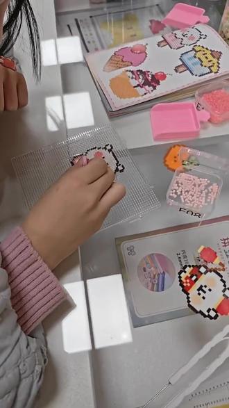 赣州19.9元单人拼豆DIY玩4小时,免预约、随时退。100人消费,4.7分好评。像回学生时代,拼啥都行,作品还能带走,超值! #盲盒拆起来 #西西弗书店 #shopping #开学前 #chiikawa快闪店攻略