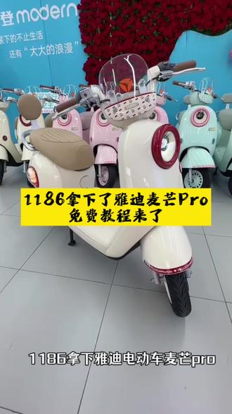1186元拿下雅迪麦芒Pro到啦,攻略给大家做好了#雅迪电动车 #雅迪麦芒#麦芒Pro #雅迪麦芒Pro