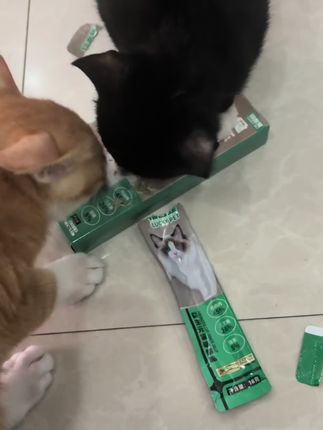 排毛猫条活动来了,29.9十盒😎😎#养猫的乐趣 #铲屎官的乐趣 #吃货猫