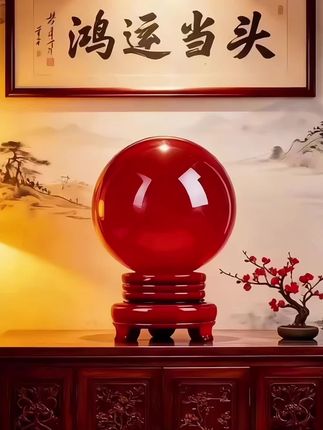 这是一款颜值与寓意俱佳的红球摆件,适配客厅、办公桌等场景,美观又讨喜。#摆件#客厅摆件 #红球#高档大气上档次 #鸿运当头@抖加🔥上热门🔥dou+🔥热点宝 @DOU+小助手