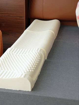 泰国天然乳胶枕头正品护颈椎舒适透气柔软亲肤成人家用单人橡胶枕#天然乳胶枕头 #乳胶枕头 #乳胶护颈枕 #天然乳胶护颈枕 #天然乳胶枕