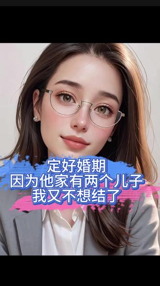 定好婚期了,因为他家两个儿子,又不想结了#情感 #婚恋 @郭延娇(你好,郭老师!) @冬宝的舅妈(双双) #郭延娇律师