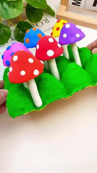 超轻粘土儿童橡皮泥彩泥3-6岁轻黏土橡皮泥儿童无毒3-6岁食品级 #橡皮泥手工 #彩泥手工 #粘土 #超轻粘土 #儿童手工