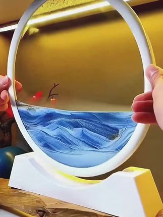 流沙画摆件1#视觉艺术 #装饰品 #创意