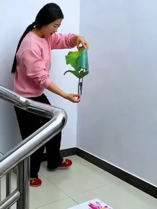 荷花贴画装饰房间很美防水材质易打理#墙贴 #装饰画 #荷花